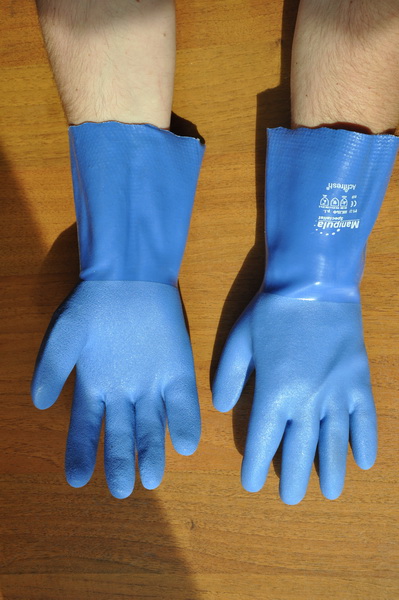 Резиновые перчатки ШЕЛЬФ